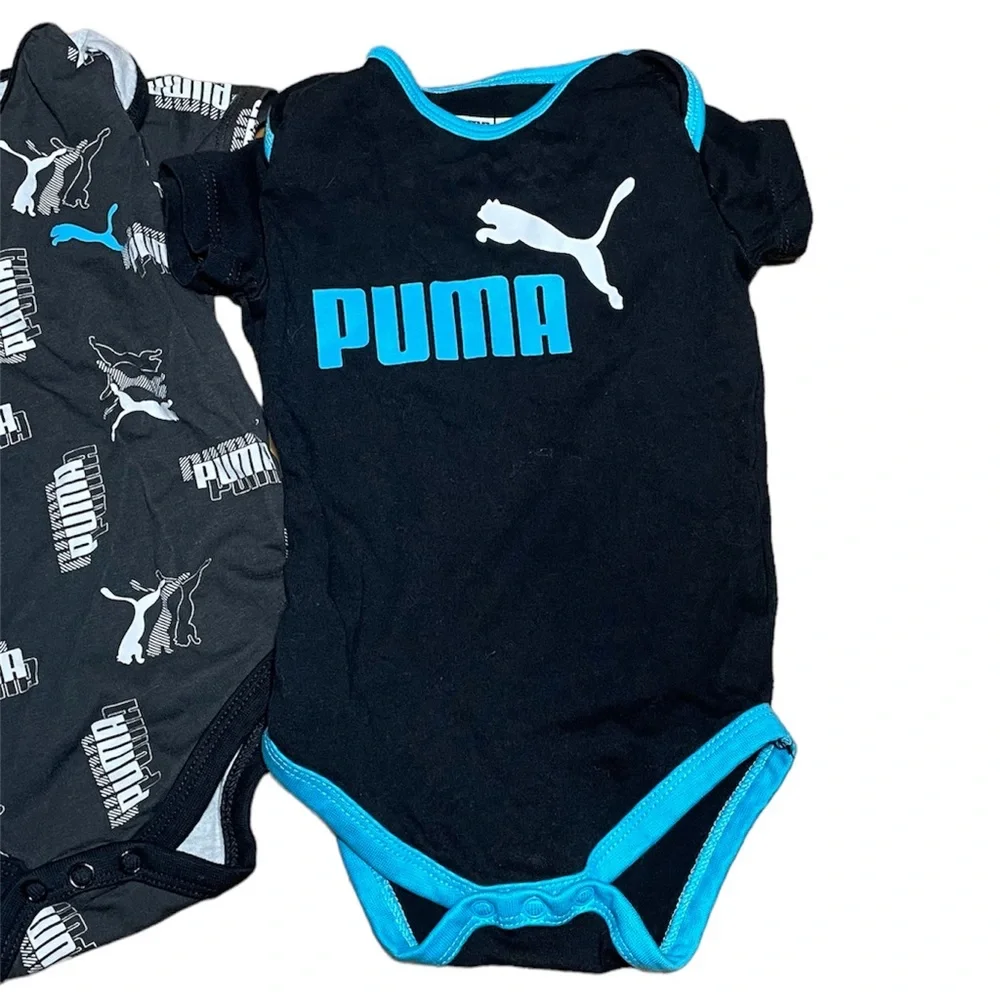 Puma 3-6 months body suits